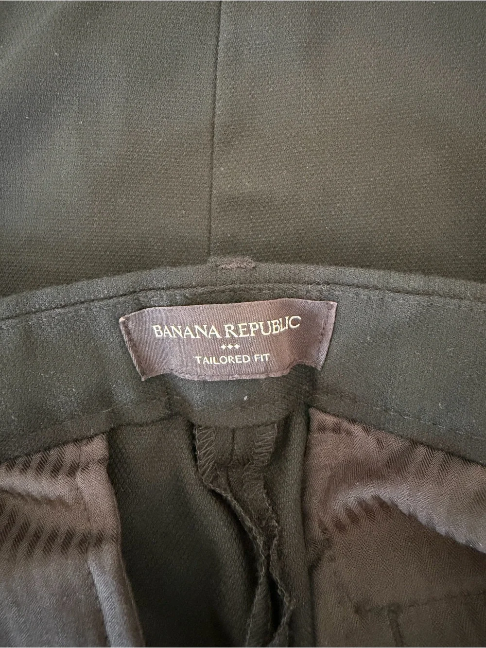 Banana Republic Black Men's Sport Coat - Two-Button Tailored Blazer